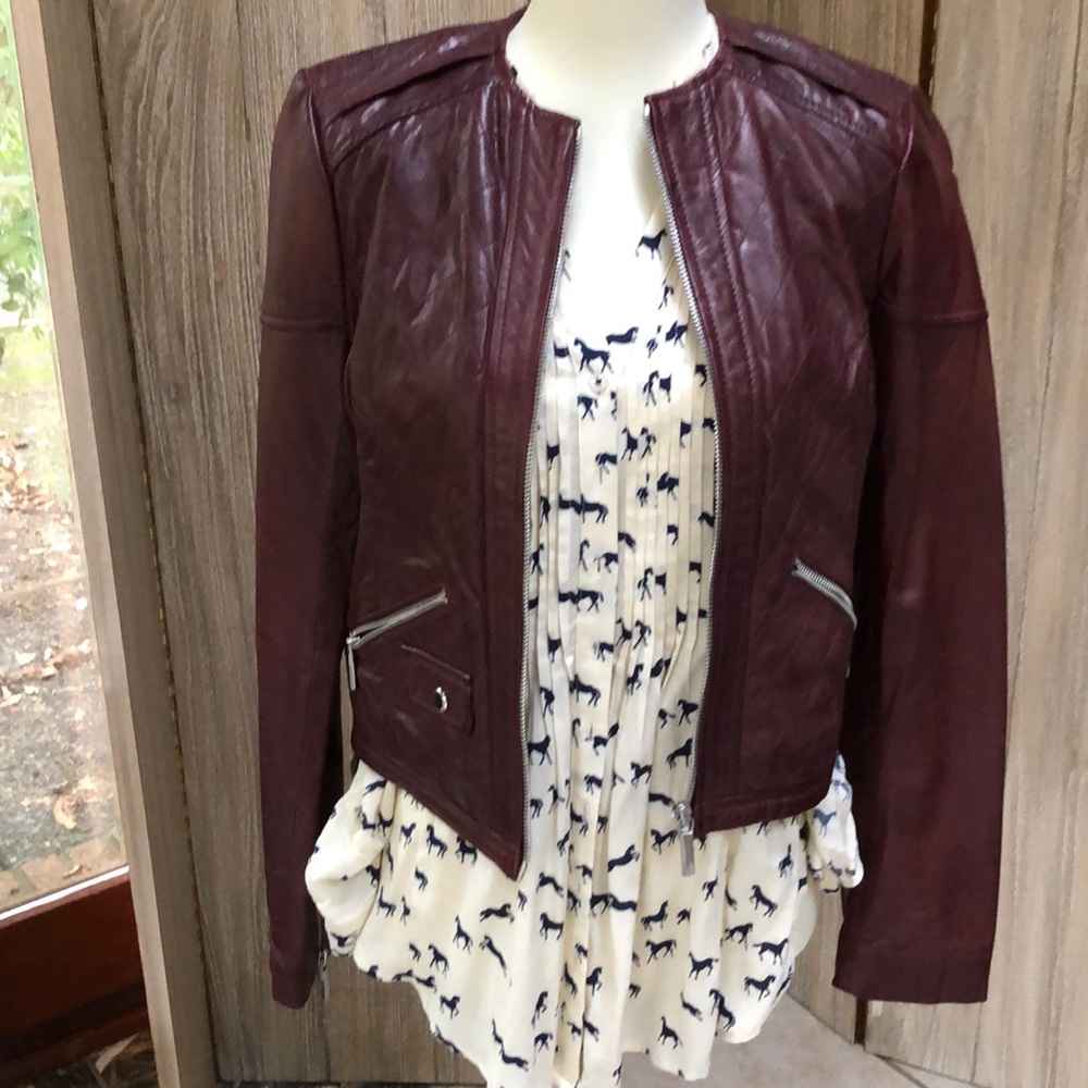 Anthropologie Leather jacket
